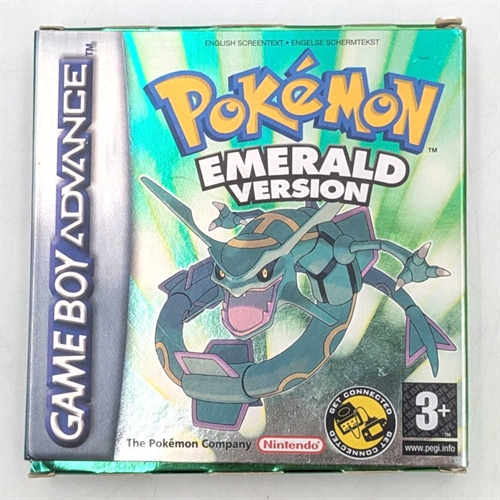 Pokemon Emerald - Komplet I Æske - Gameboy Advance Spil (B Grade) (Genbrug)
